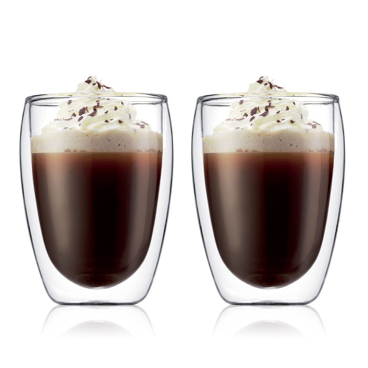 Bodum Pavina Double Wall Glasses Medium 350ml (Set of 2) | Minimax