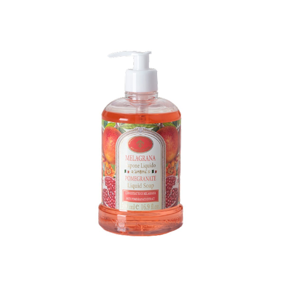 Saponificio Artigianale Fiorentino Pomegranate Liquid Soap 500ml | Minimax