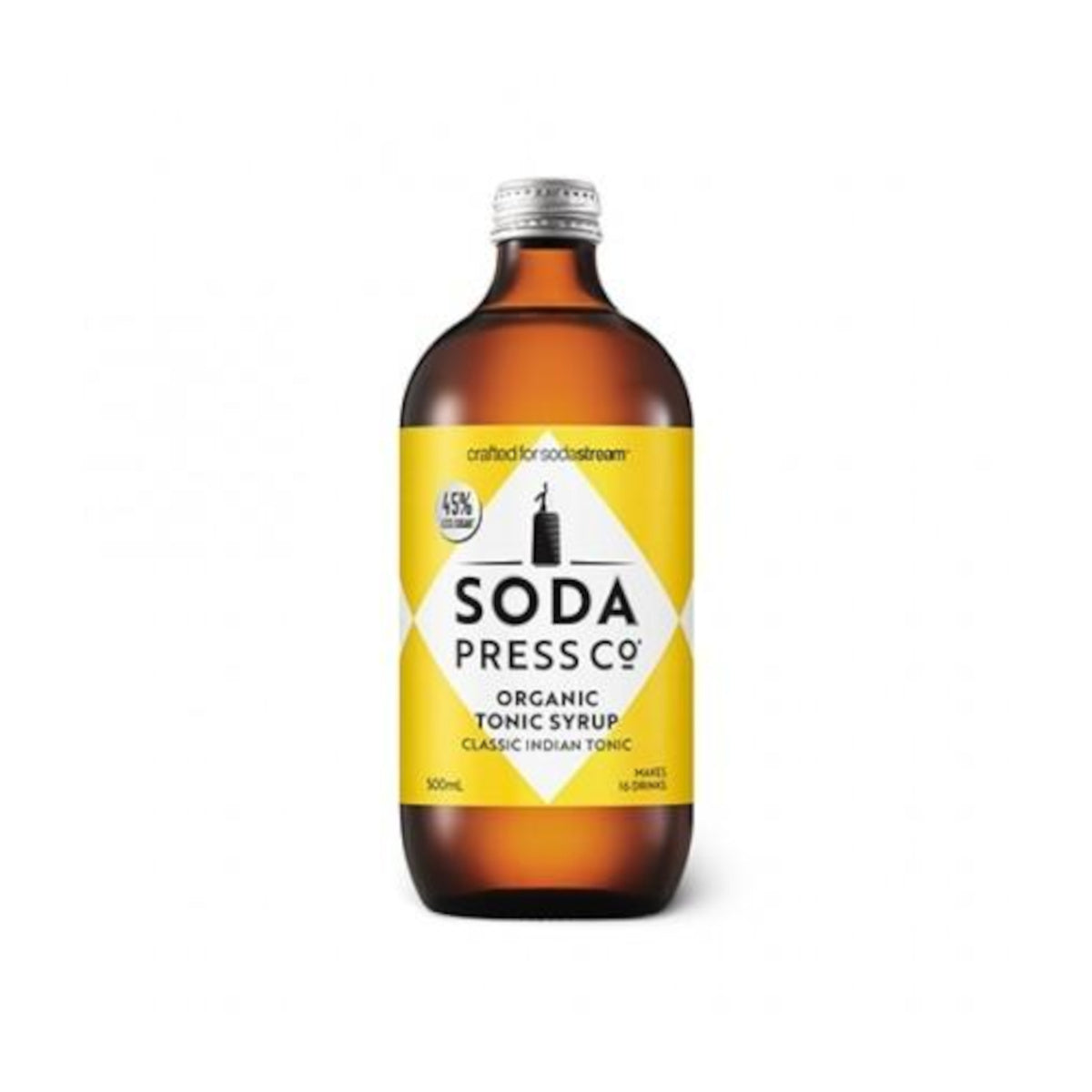 Soda Press Organic Classic Indian Tonic Syrup 500ml | Minimax