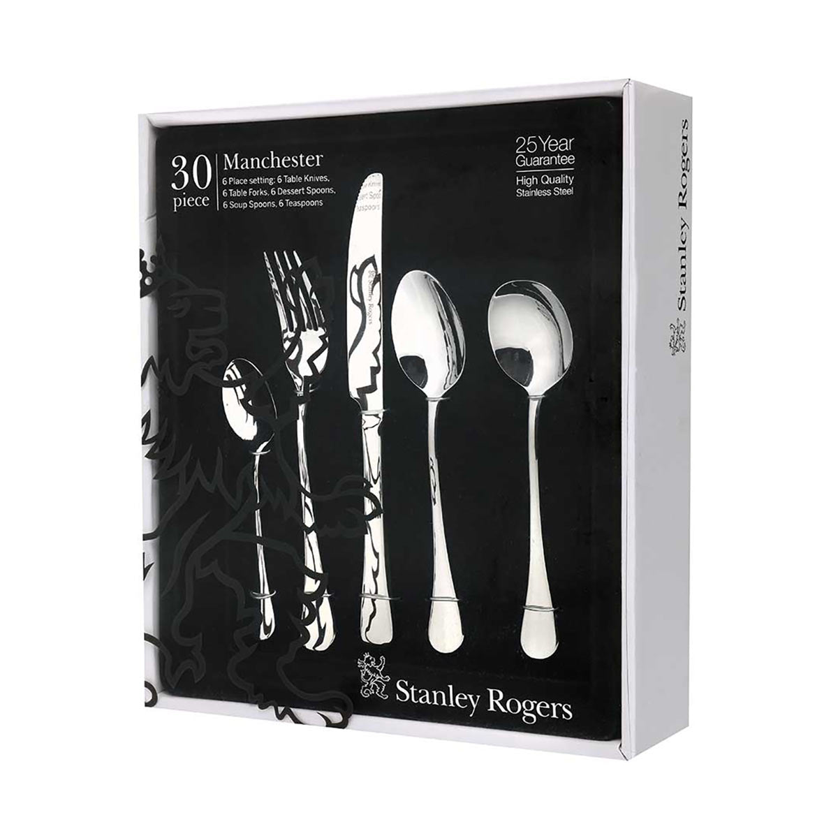 Stanley Rogers Manchester 30 Piece Cutlery Set | Minimax