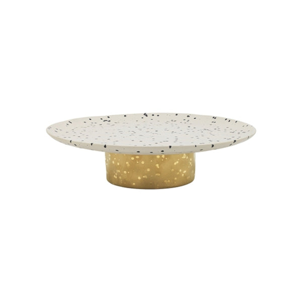 Ecology Speckle Footed Cake Stand  32cm Polka