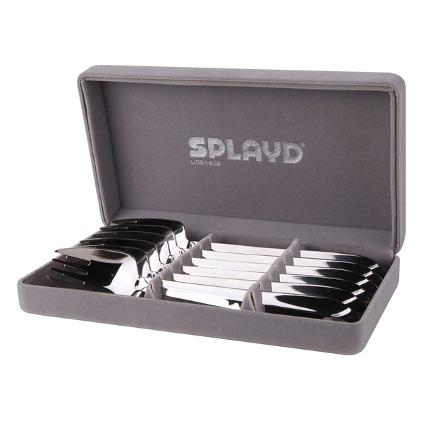 Splayd Stainless Steel Mirror Luxury Box Set of 6 | Minimax