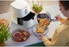 Philips Airfryer Essential Compact, Analog, White with Rose Gold Handle
