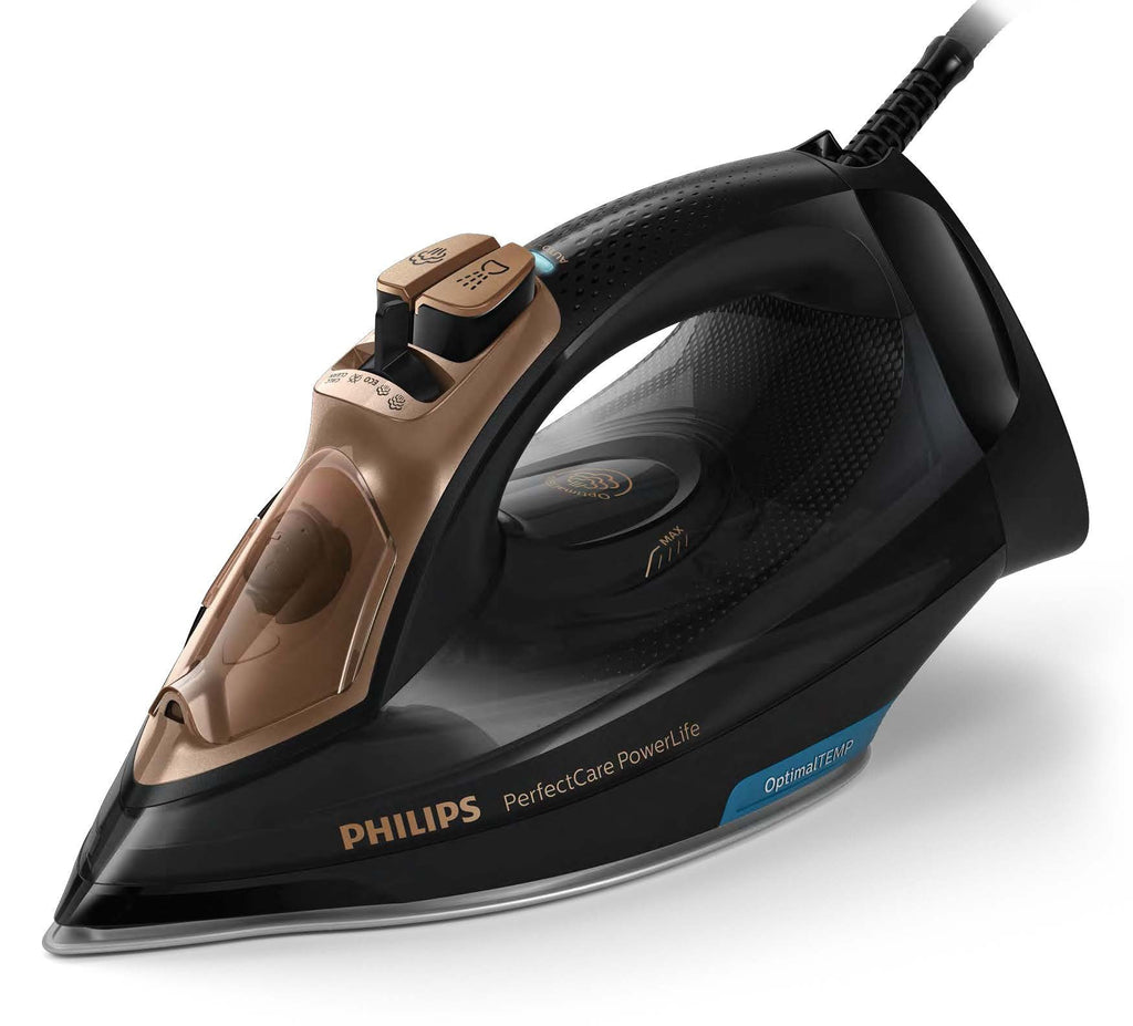 Philips PerfectCare PowerLife Steam Iron, Black