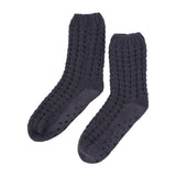 Annabel Trends Chenille Room Sock Black | Minimax