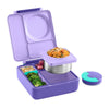 Omie Omiebox Hot & Cold Bento Box Purple Plum | Minimax