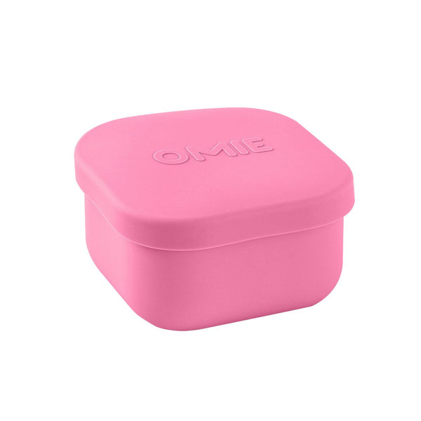 Omie OmieSnack Silicone Container Pink | Minimax
