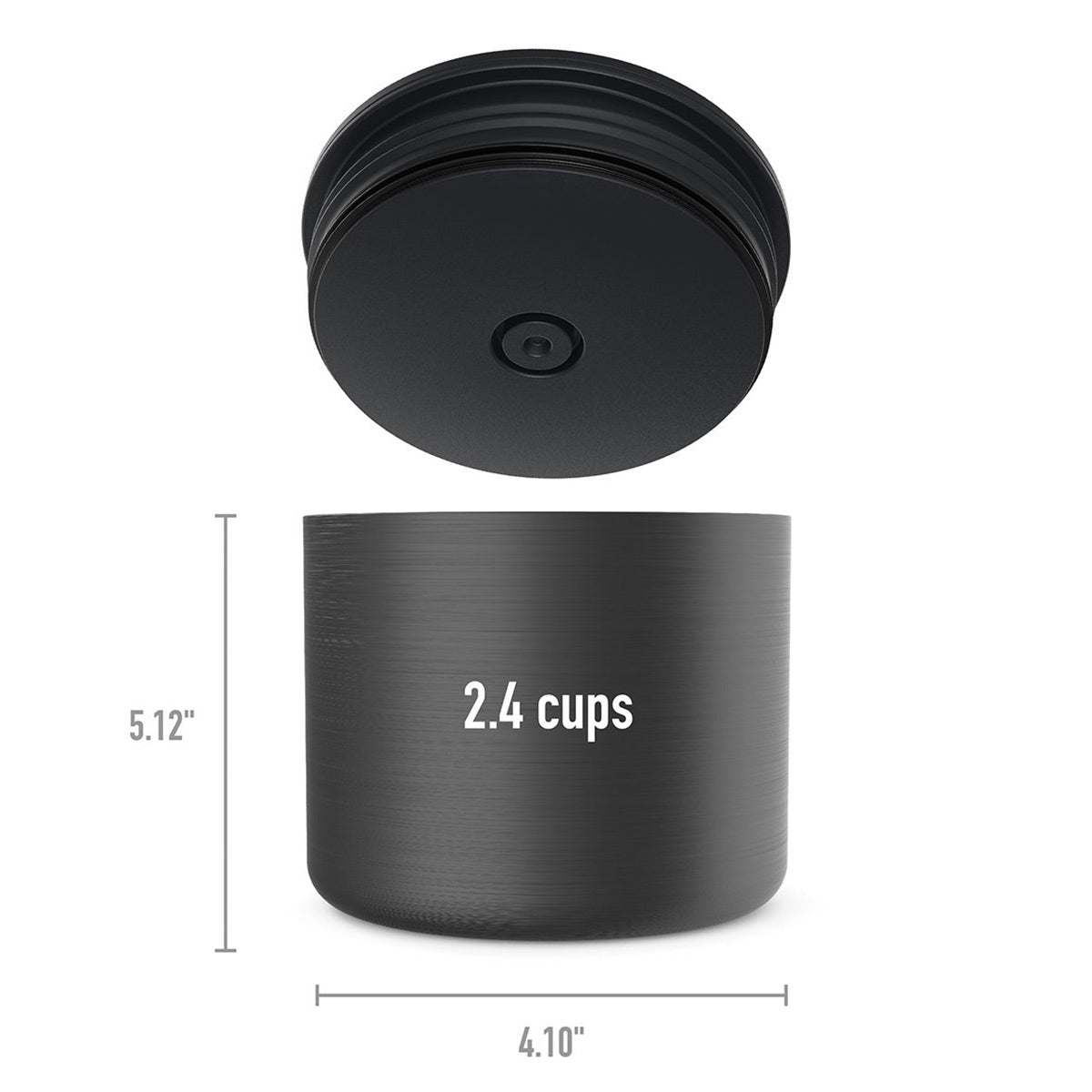 Bentgo Stainless Steel Insulated Food Container Black 560ml | Minimax