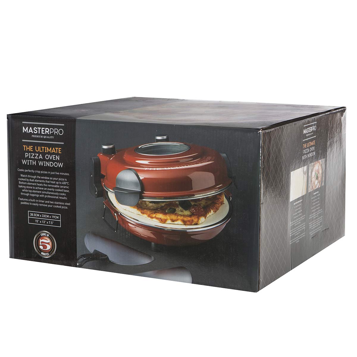 MasterPro Ultimate Pizza Oven Red | Minimax