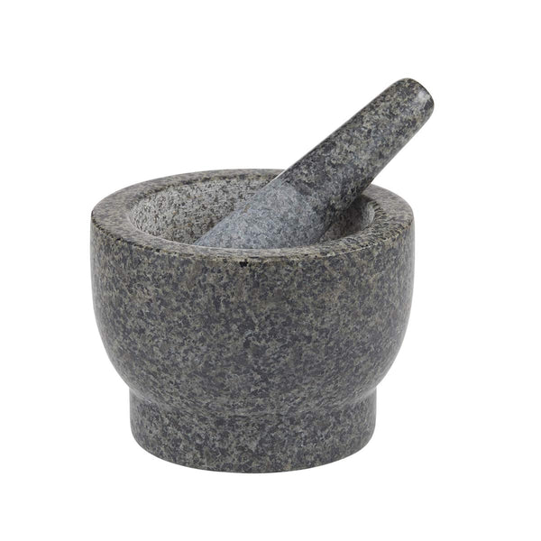 Davis & Waddell Traditional Granite Mortar and Pestle Grey | Minimax