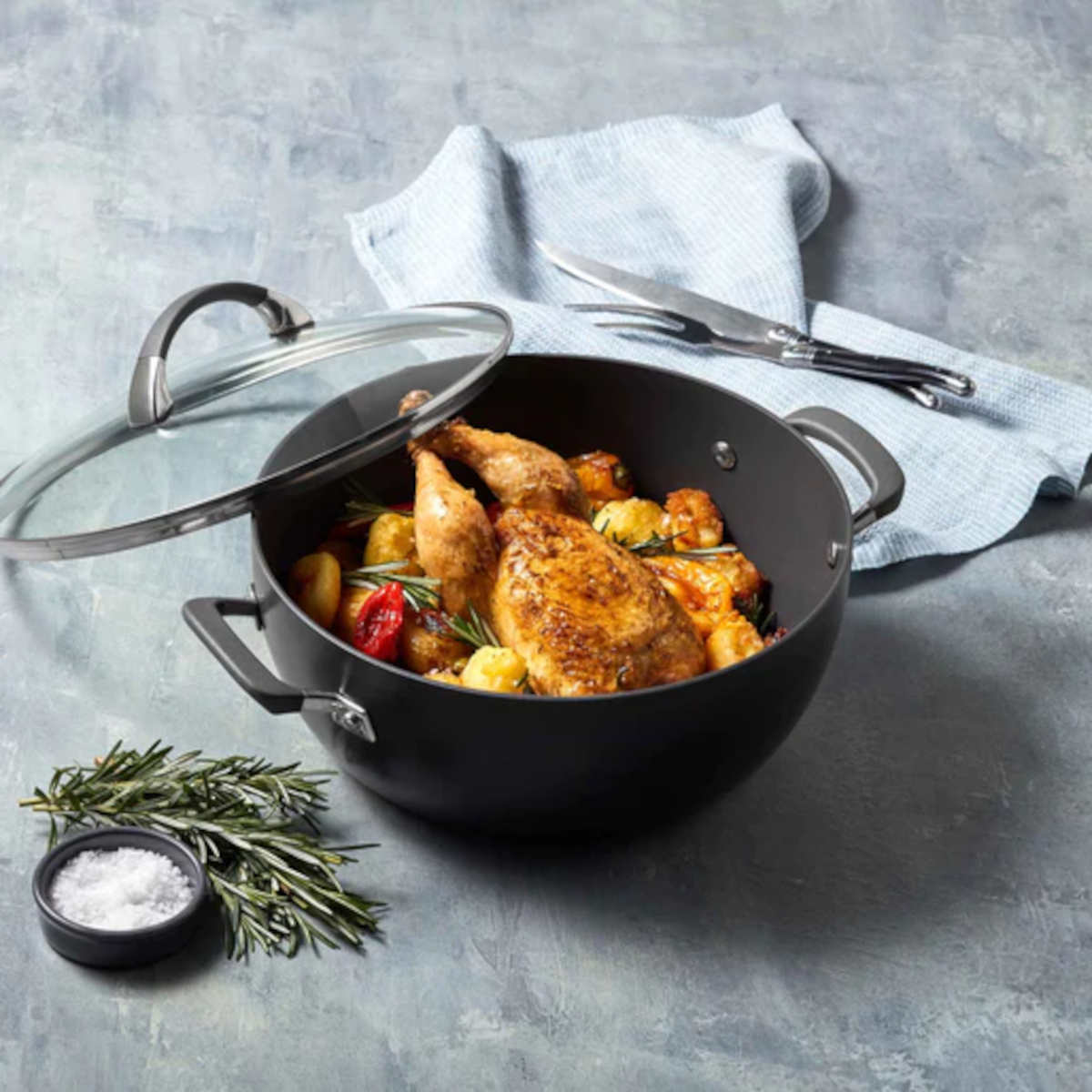 Anolon Endurance+ Nonstick Induction Covered Casserole 30cm (7.1L) | Minimax