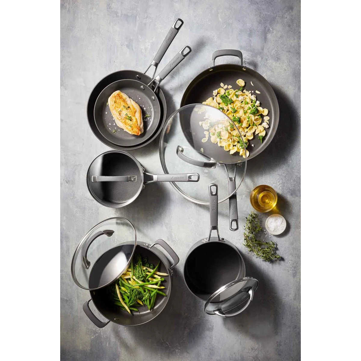 Anolon Endurance+ Nonstick Induction Covered Saute 30cm (4.7L) | Minimax