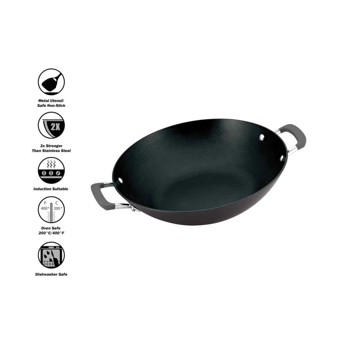 Anolon Endurance+ Nonstick Induction Wok 36cm | Minimax