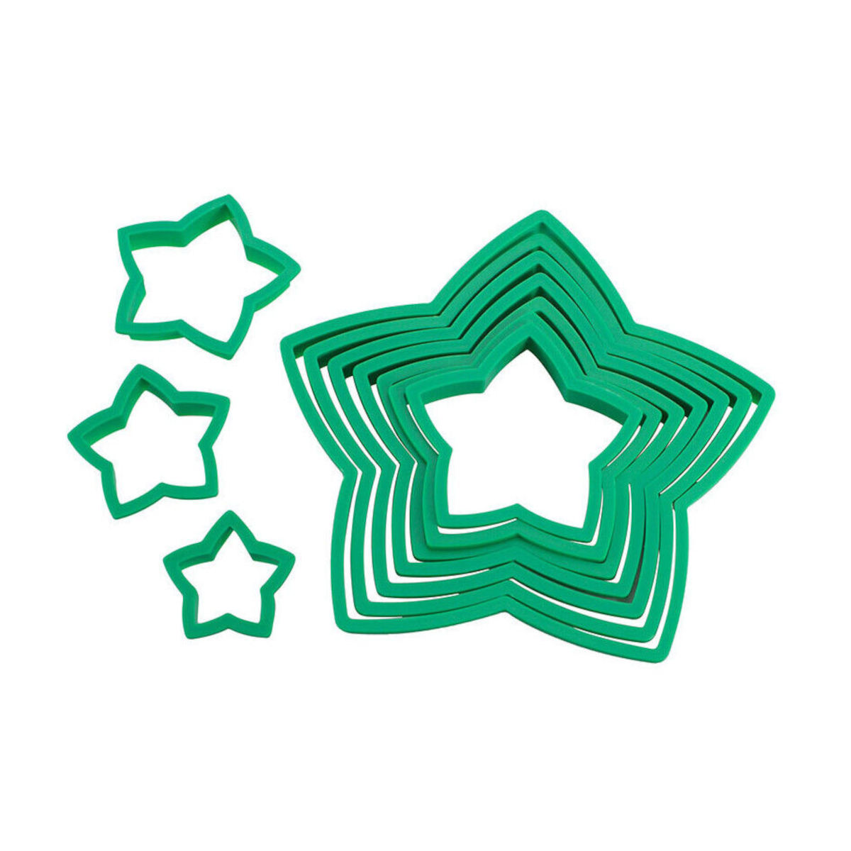 Avanti Christmas Tree Star Cookie Cutter Set of 10 | Minimax