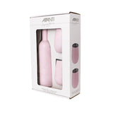 Avanti Double Wall Insulated Wine Traveller Set Pink | Minimax