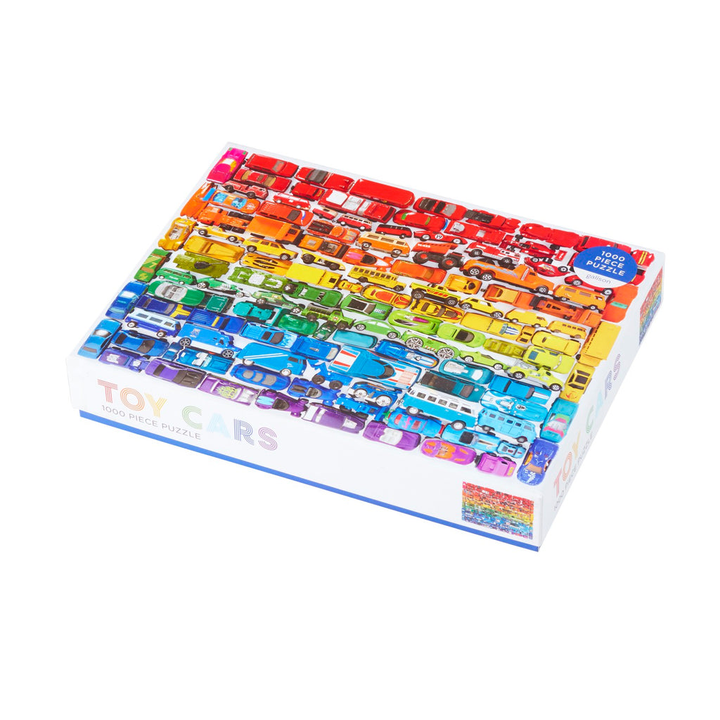 Galison Rainbow Toy Cars Puzzle 1000 Piece