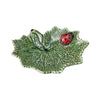 Bordallo Pinheiro Leaf with Ladybug Plate 15cm