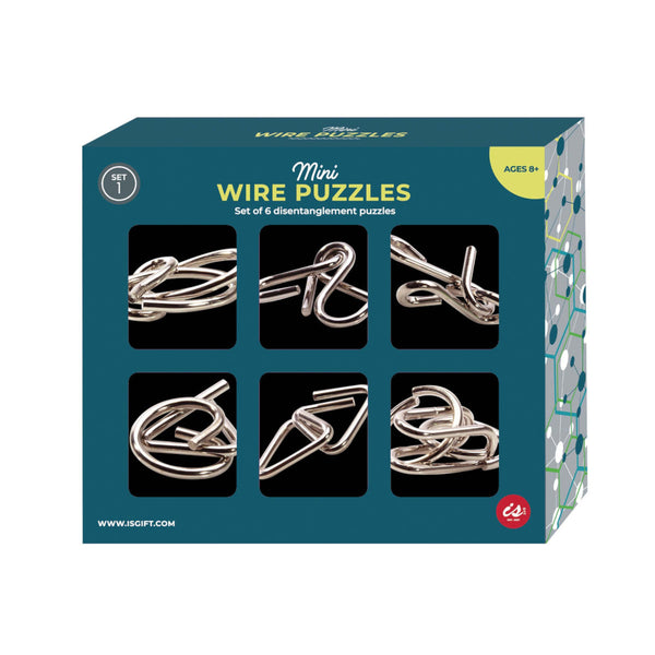Classic Mini Wire Puzzles Set Assorted | Minimax