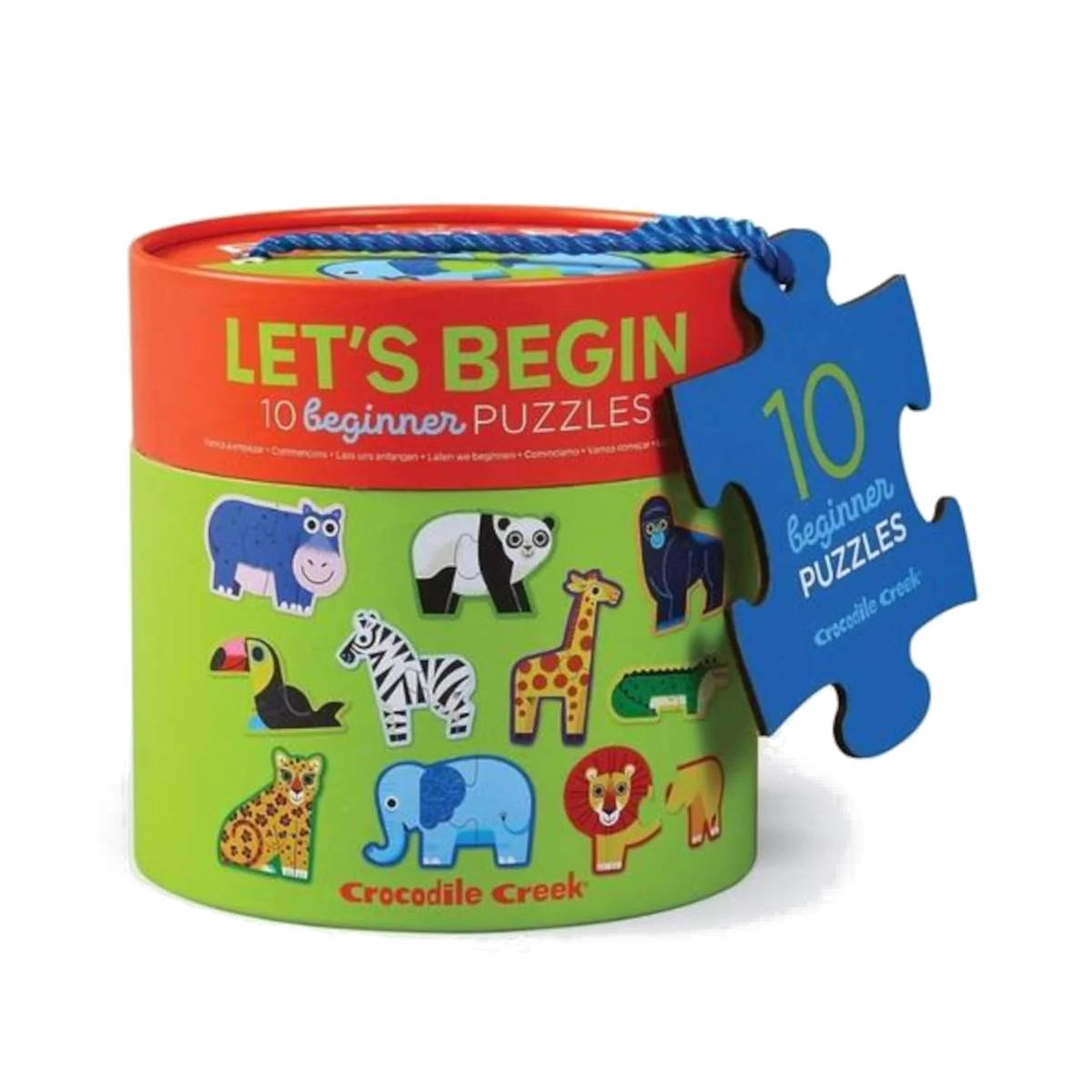 Crocodile Creek 2 Piece Let's Begin Jungle | Minimax