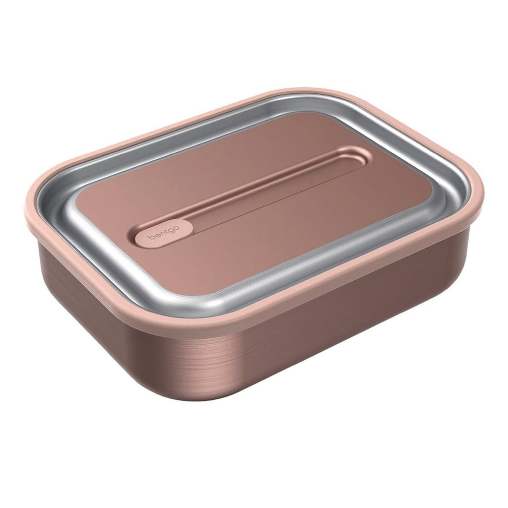 Bentgo Stainless Steel Leak-Proof Lunch Box Rose Gold 1.2L | Minimax