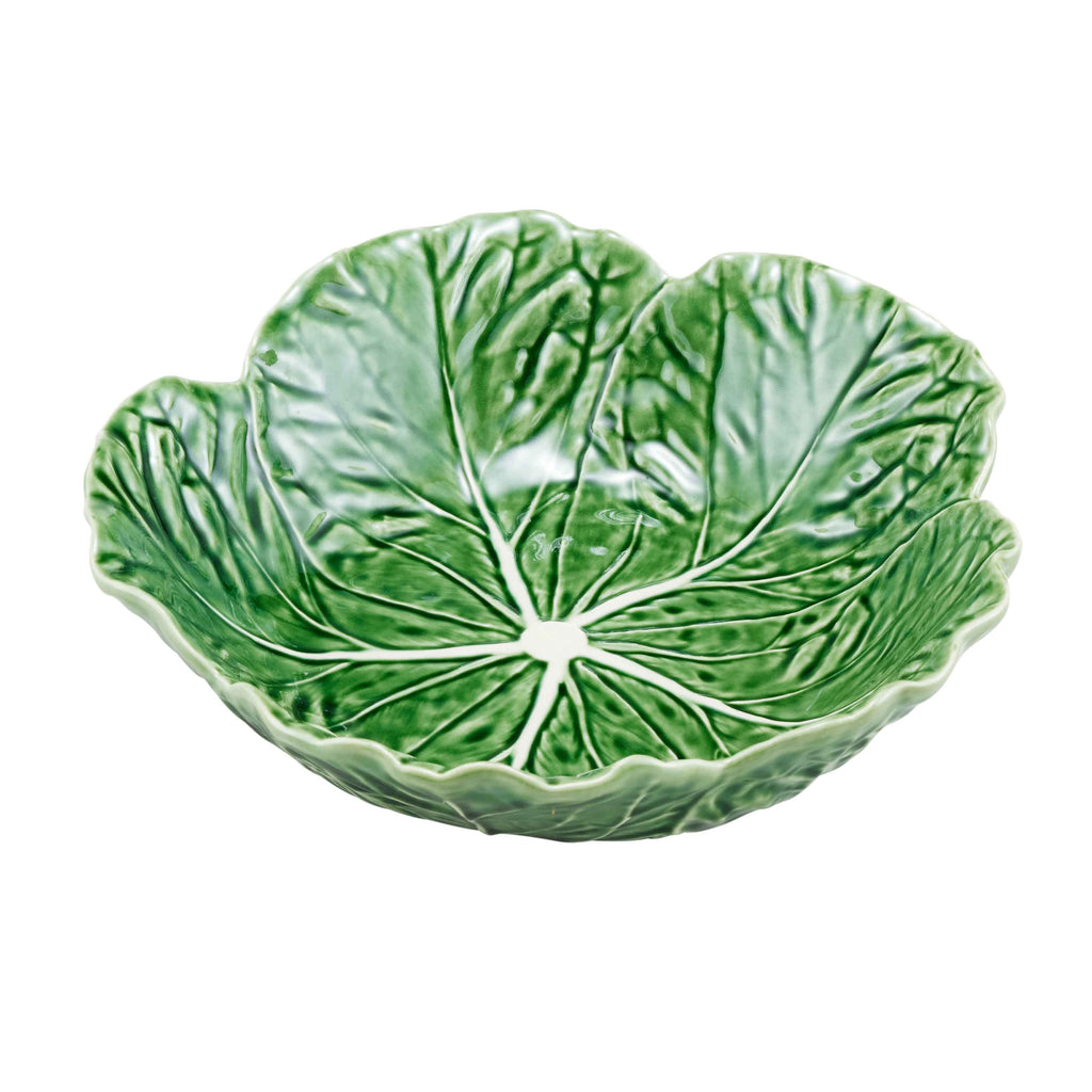 Bordallo Pinheiro Cabbage Bowl Green 29cm