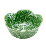 Bordallo Pinheiro Cabbage Salad Bowl Green 29.5cm