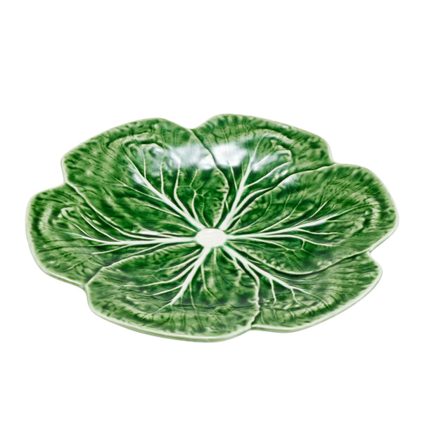 Bordallo Pinheiro Cabbage Round Plate Green 26.5cm | Minimax