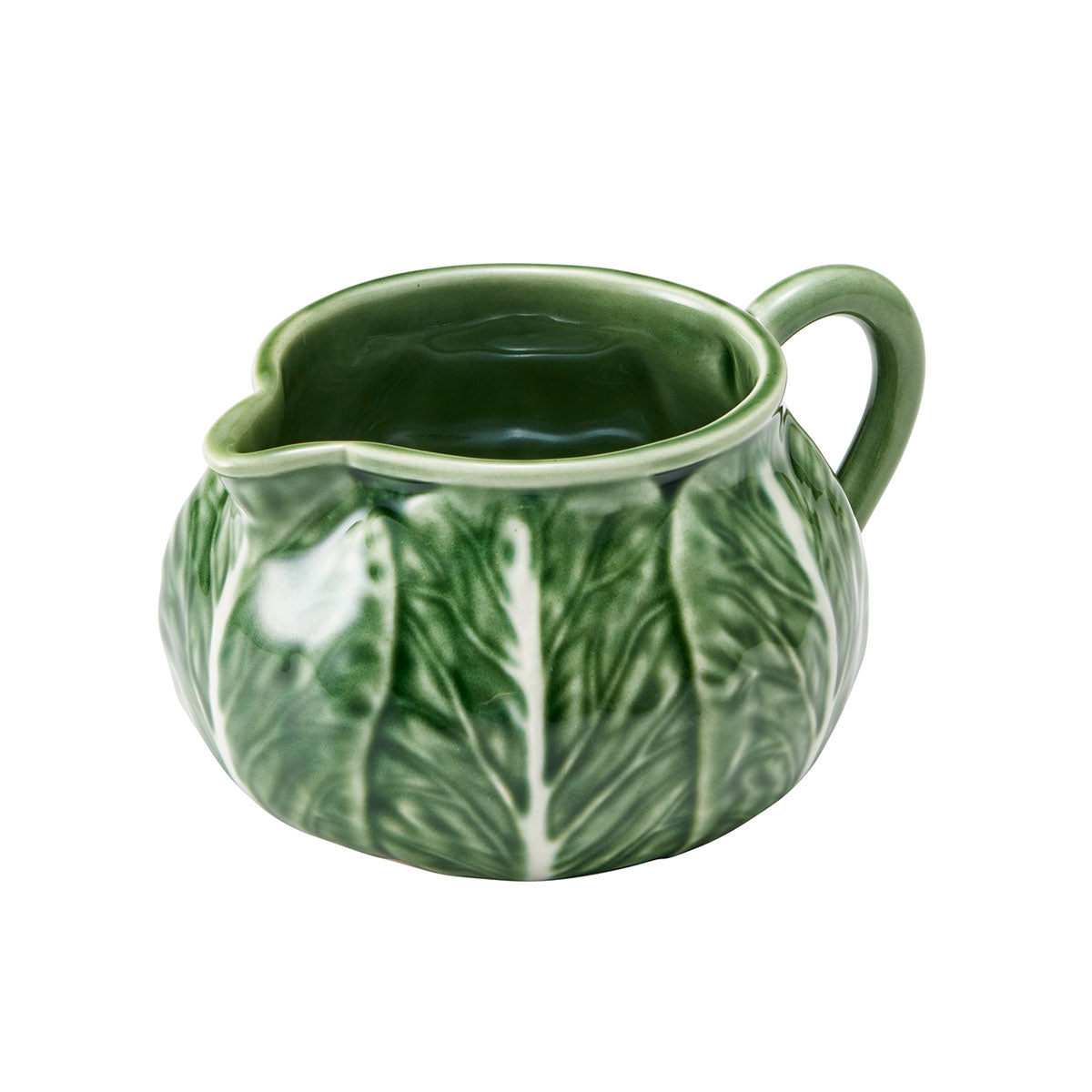 Bordallo Pinheiro Cabbage Green Milk Jug 600ml | Minimax