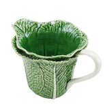 Bordallo Pinheiro Cabbage Jug  Green 1.5L