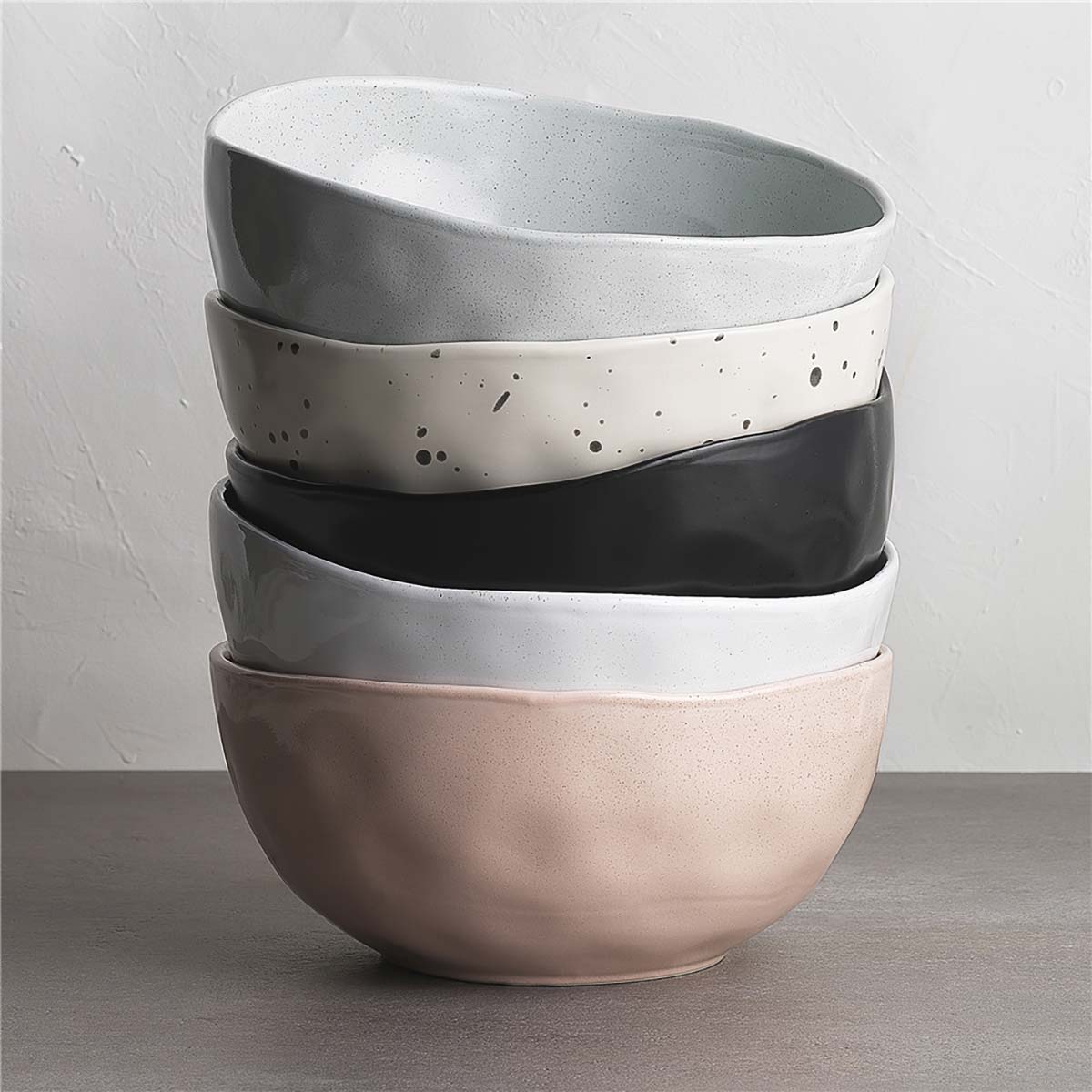 Ecology Speckle Laksa Bowl Milk 20cm | Minimax