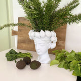 Mediterranean Market Lemon Head Vessel White