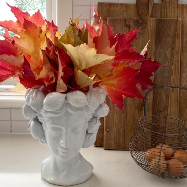 Mode Lemon Head Vessel White 25 x 27cm | Minimax