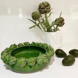 Mediterranean Market Lemon Bowl Green 33cm