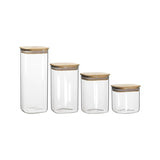 Ecology Square Pantry Canisters Set 4 Piece | Minimax