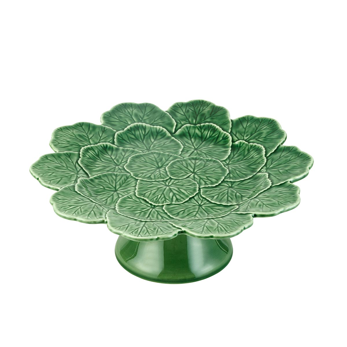Bordallo Pinheiro Geranium Cake Stand 33cm | Minimax