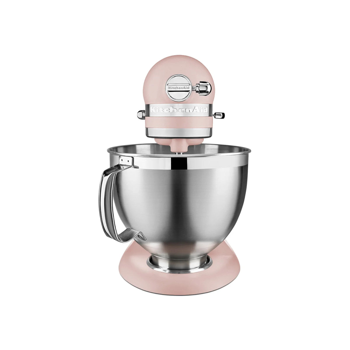 KitchenAid KSM195 Artisan Series Tilt-Head Stand Mixer with Premium Accessory Feathered Pink 4.8L | Minimax
