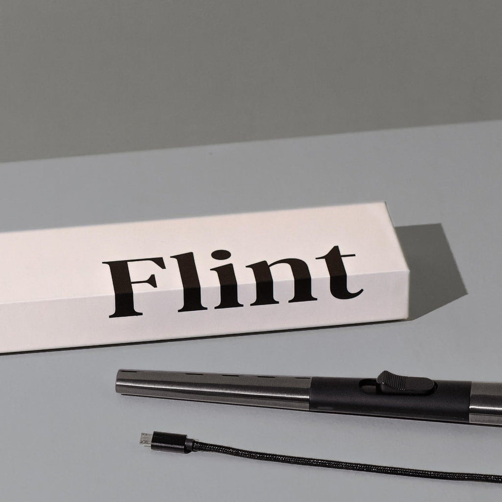Flint Rechargeable Lighter Gunmetal | Minimax