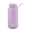 Frank Green Reusable Ceramic Bottle with Straw Lid Lilac Haze 1L | Minimax