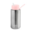 Frank Green Reusable Ceramic Bottle with Straw Lid Silver / Blushed 1L | Minimax