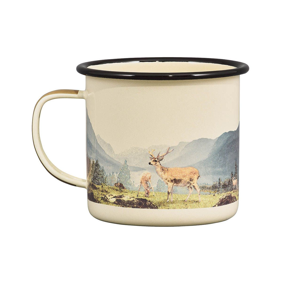 Gentlemen's Hardware Deer Enamel Mug 500ml | Minimax