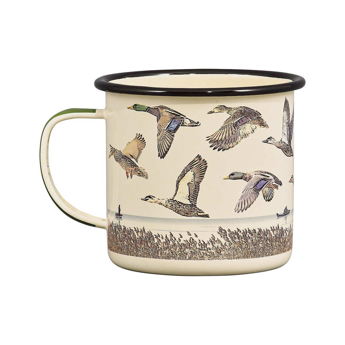 Gentlemen's Hardware Lake & Ducks Enamel Mug 500ml | Minimax