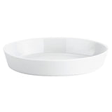 Pillivuyt Deep Oval Baker 36x26cm – plain white product cutout, side view