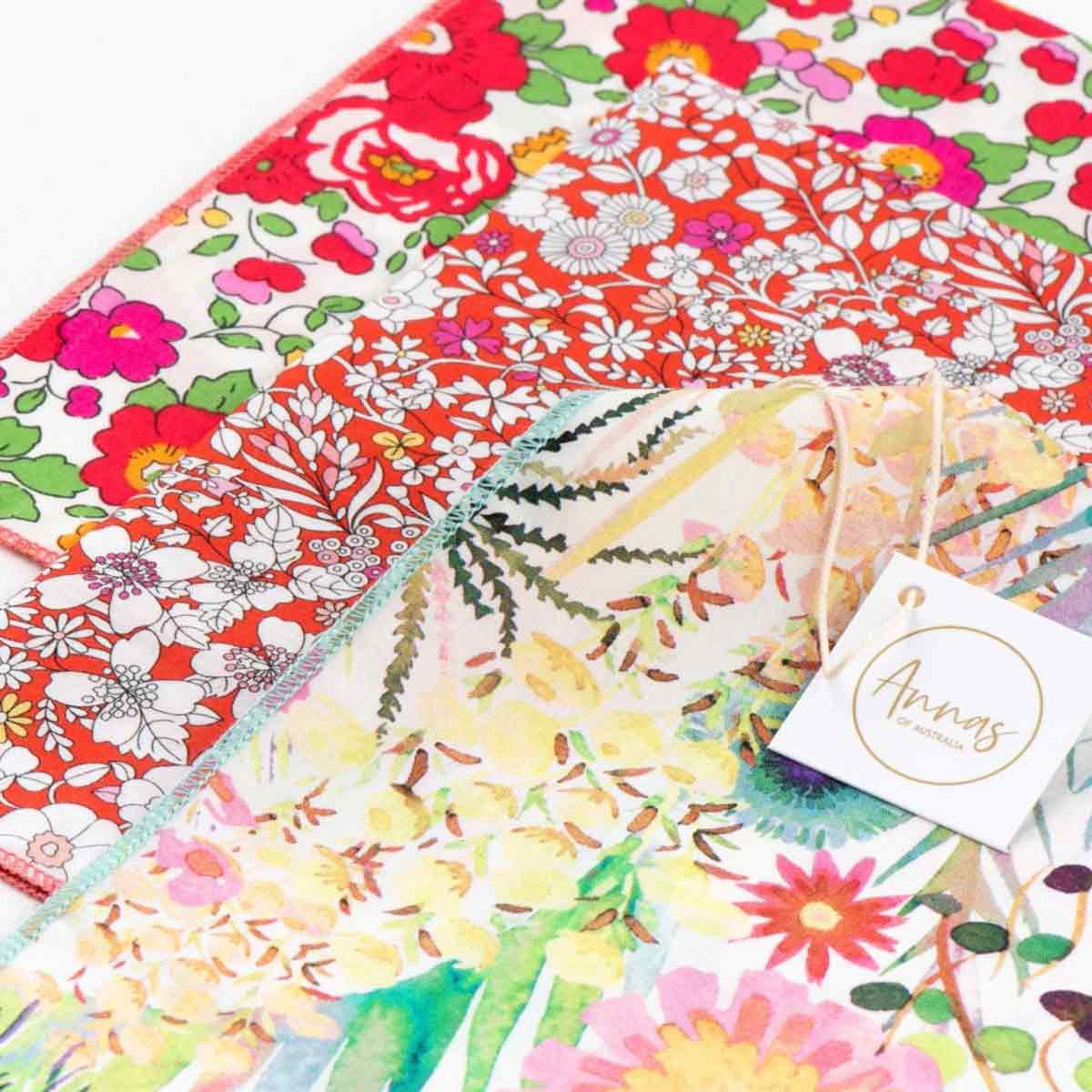 Annas of Australia Liberty Handkerchief Assorted (price per item) | Minimax