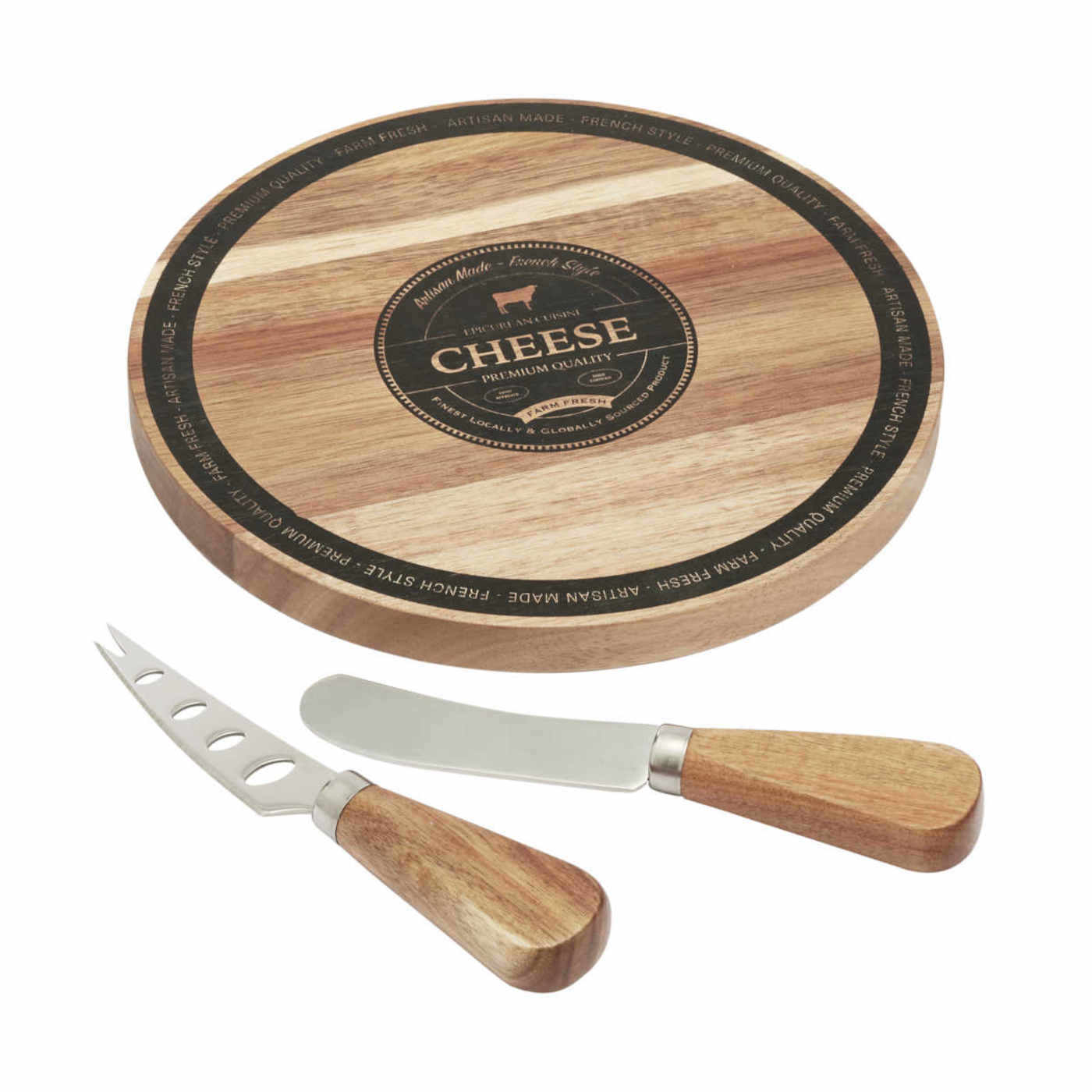 Epicurean Cuisine Round Board Knives Set of 3