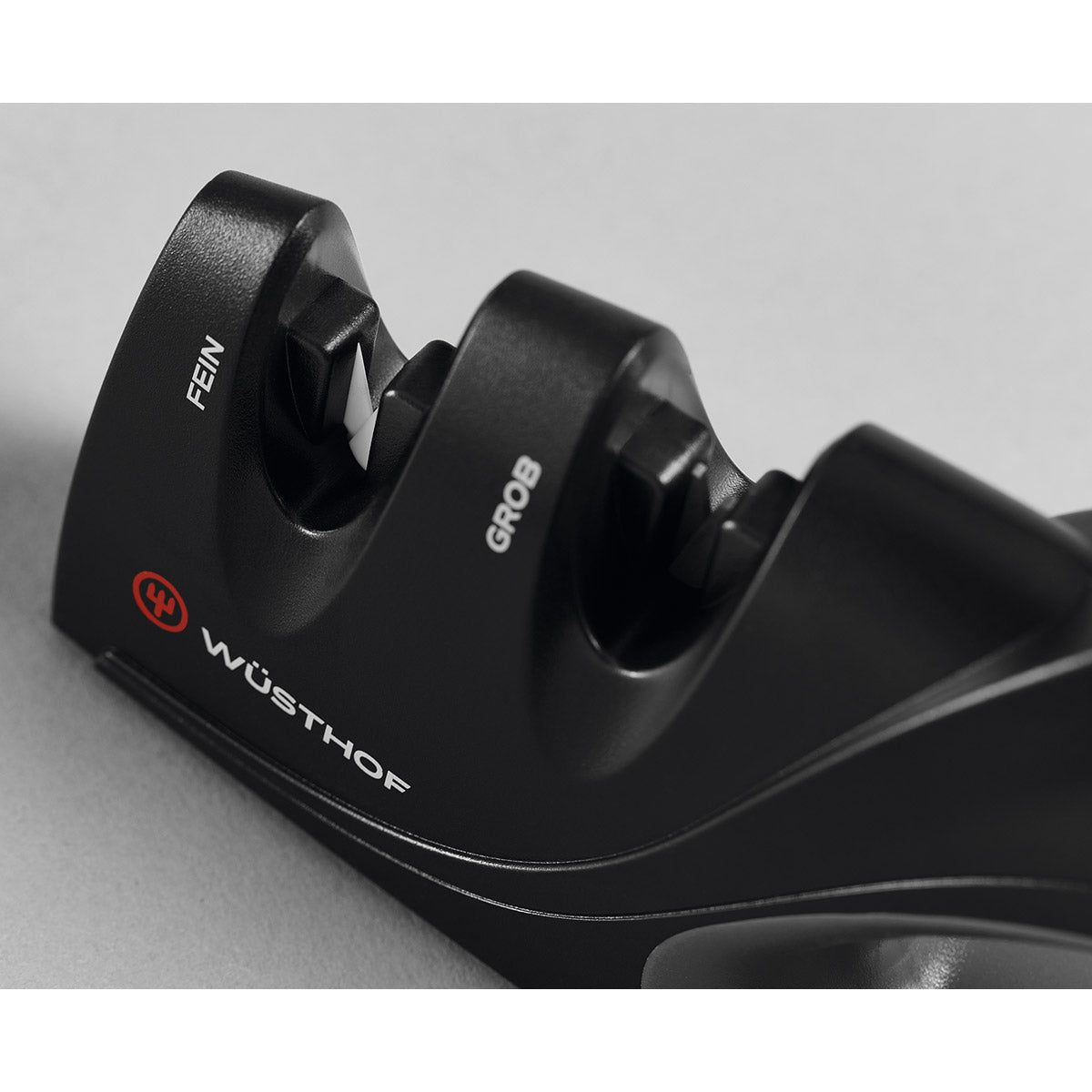 Wusthof 2-Stage Knife Sharpener Black | Minimax