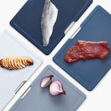 Joseph Joseph Folio Cutting Board Blue Large 4 Piece Set | Minimax