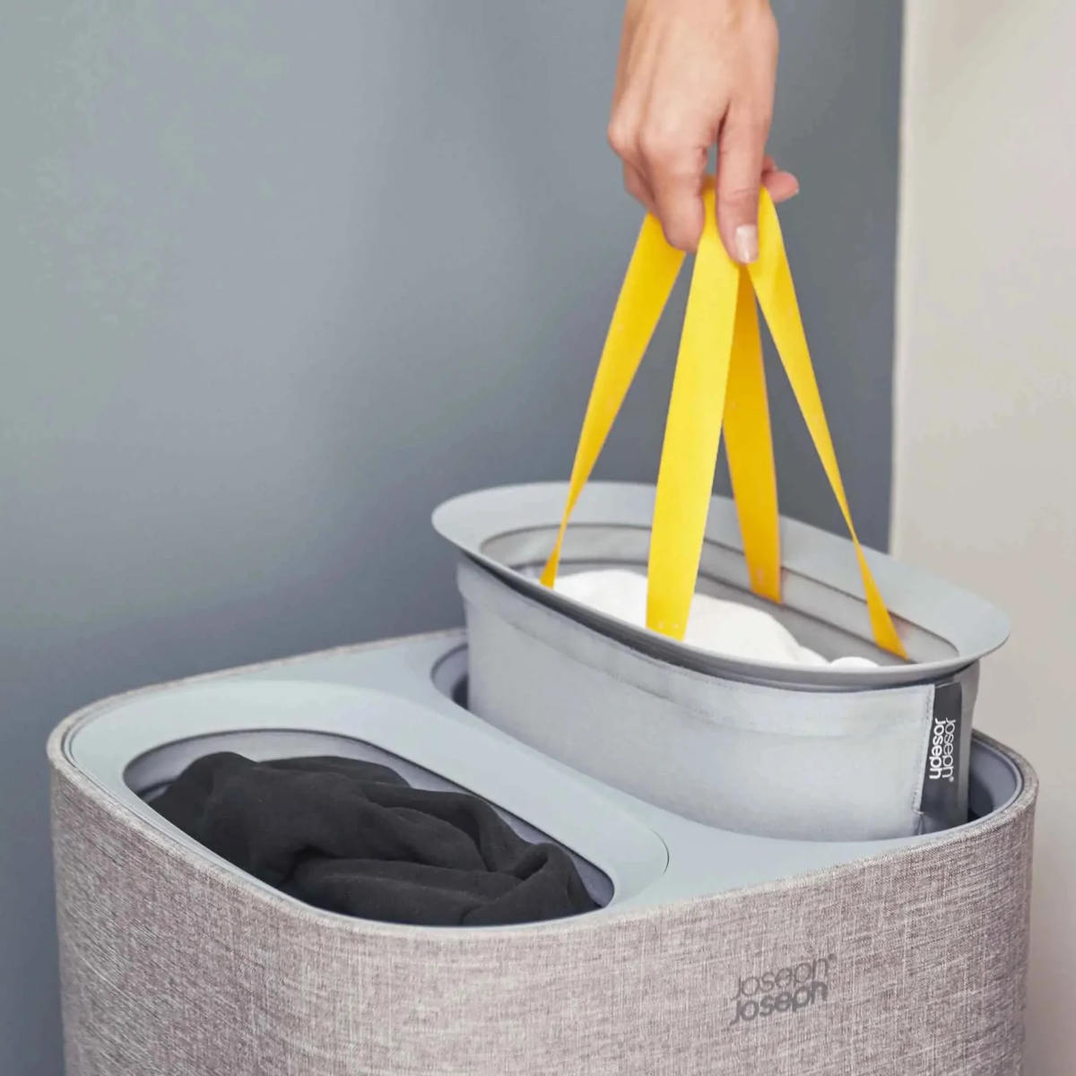 Joseph Joseph Tota Laundry Separation Basket Grey 60L Minimax