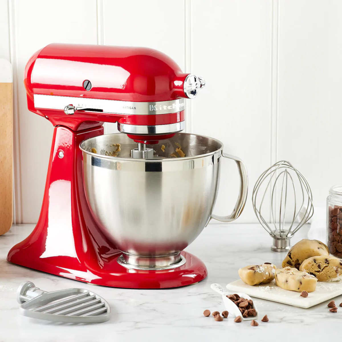KitchenAid KSM195 Artisan Series Stand Mixer Empire Red 4.8L | Minimax