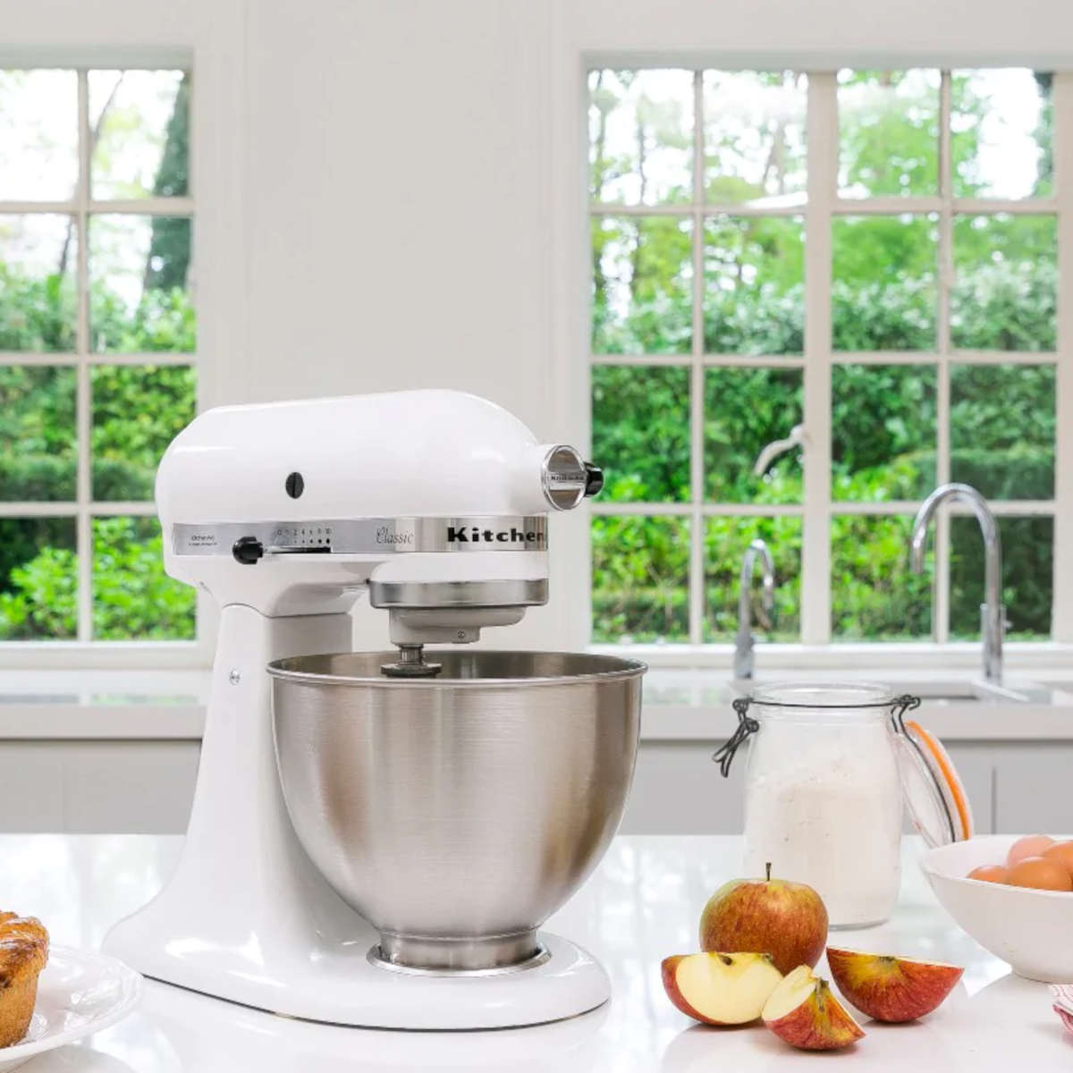 KitchenAid KSM45 Classic Mixer White | Minimax