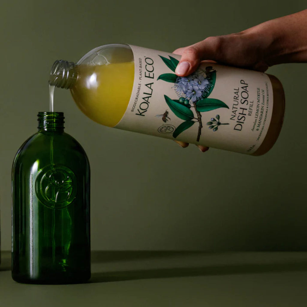 Koala Eco Dish Soap Refill Lemon Myrtle & Mandarin 1L Minimax